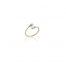 Δαχτυλίδι Σε Κίτρινο Χρυσό 14K Aloro (RI341 - ΖΧ2002)